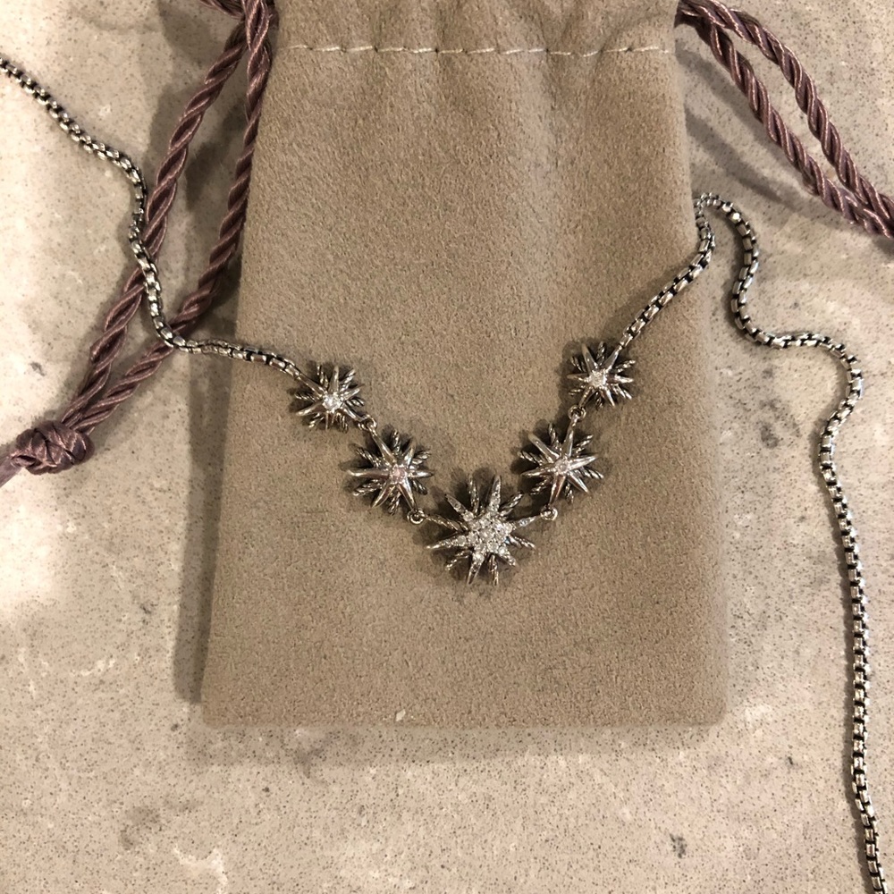 David Yurman Starburst Five-Station Necklace
